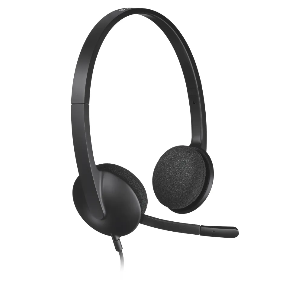 Logitech H340 Auricolare Cablato A Padiglione Ufficio USB tipo A Nero