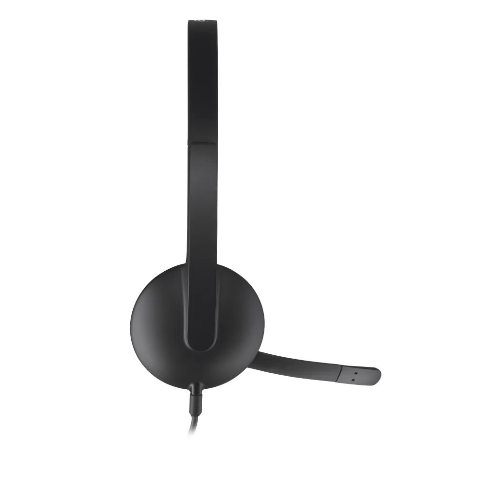 Logitech H340 Auricolare Cablato A Padiglione Ufficio USB tipo A Nero