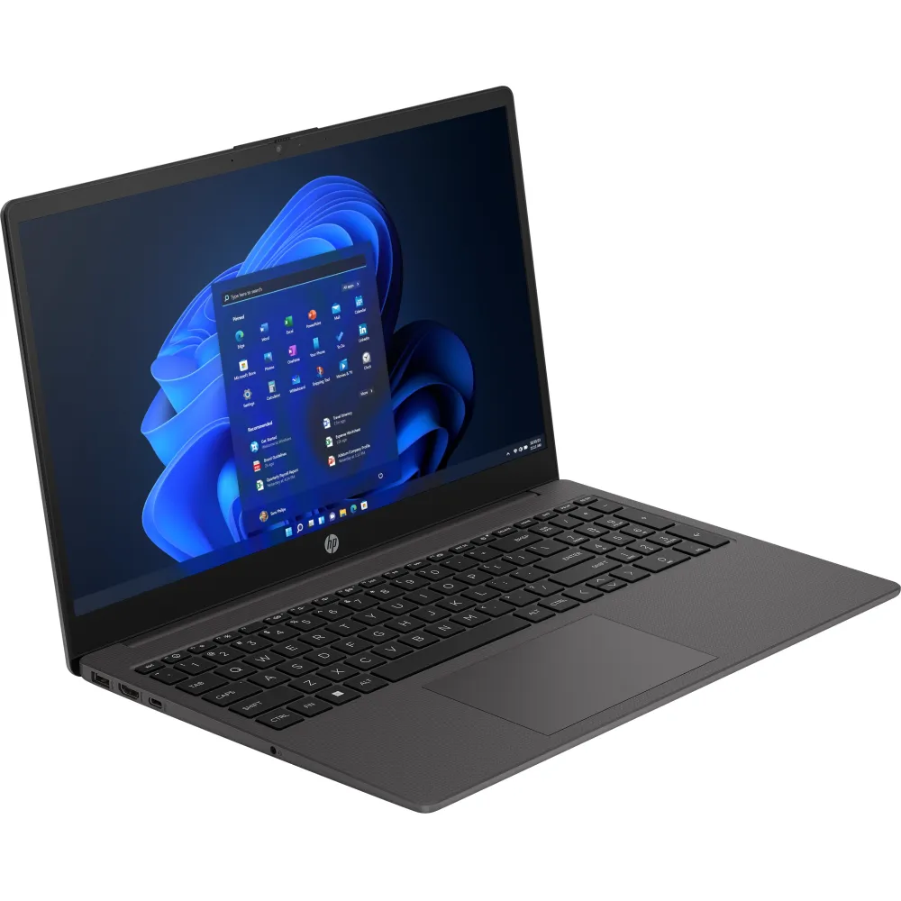 HP 250 G10 Intel® Core™ i7-1355U Notebook 39,6 cm (15.6") Full HD 8 GB DDR4-SDRAM 512 GB SSD Wi-Fi 6 (802.11ax) Windows 11 Pro Argento