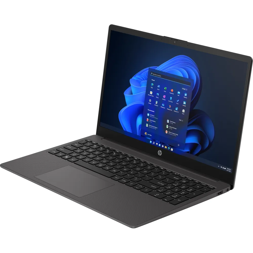HP 250 G10 Intel® Core™ i7-1355U Notebook 39,6 cm (15.6") Full HD 8 GB DDR4-SDRAM 512 GB SSD Wi-Fi 6 (802.11ax) Windows 11 Pro Argento