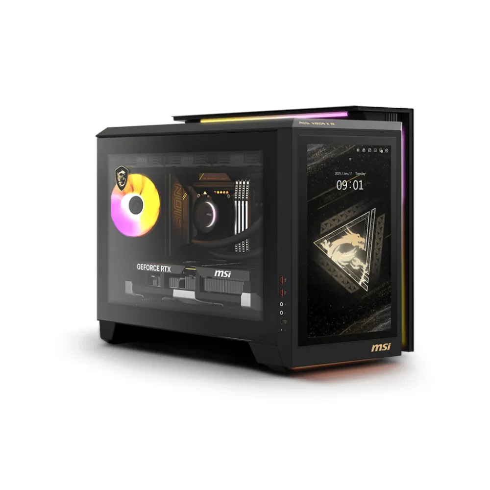 MSI MEG Vision X AI 2NVZ9-003EU, Cpu Intel Core Ultra 9 285K, Ram 64 GB DDR5-SDRAM, SSD 2 TB, Gpu NVIDIA GeForce RTX 5090, Windows 11 Home