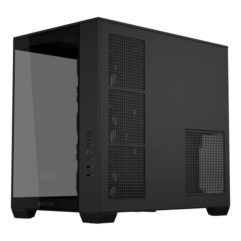 Asus A32 Plus TG ARGB Black Mid-Tower Vetro Temperato