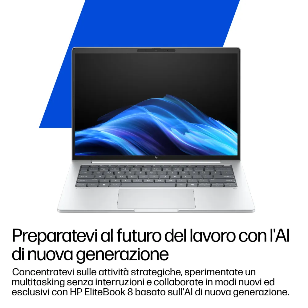 HP EliteBook 8 G1i - 14" WUXGA, Core Ultra 7 256V, 16GB RAM, 512GB SSD, 5G, Windows 11 Pro
