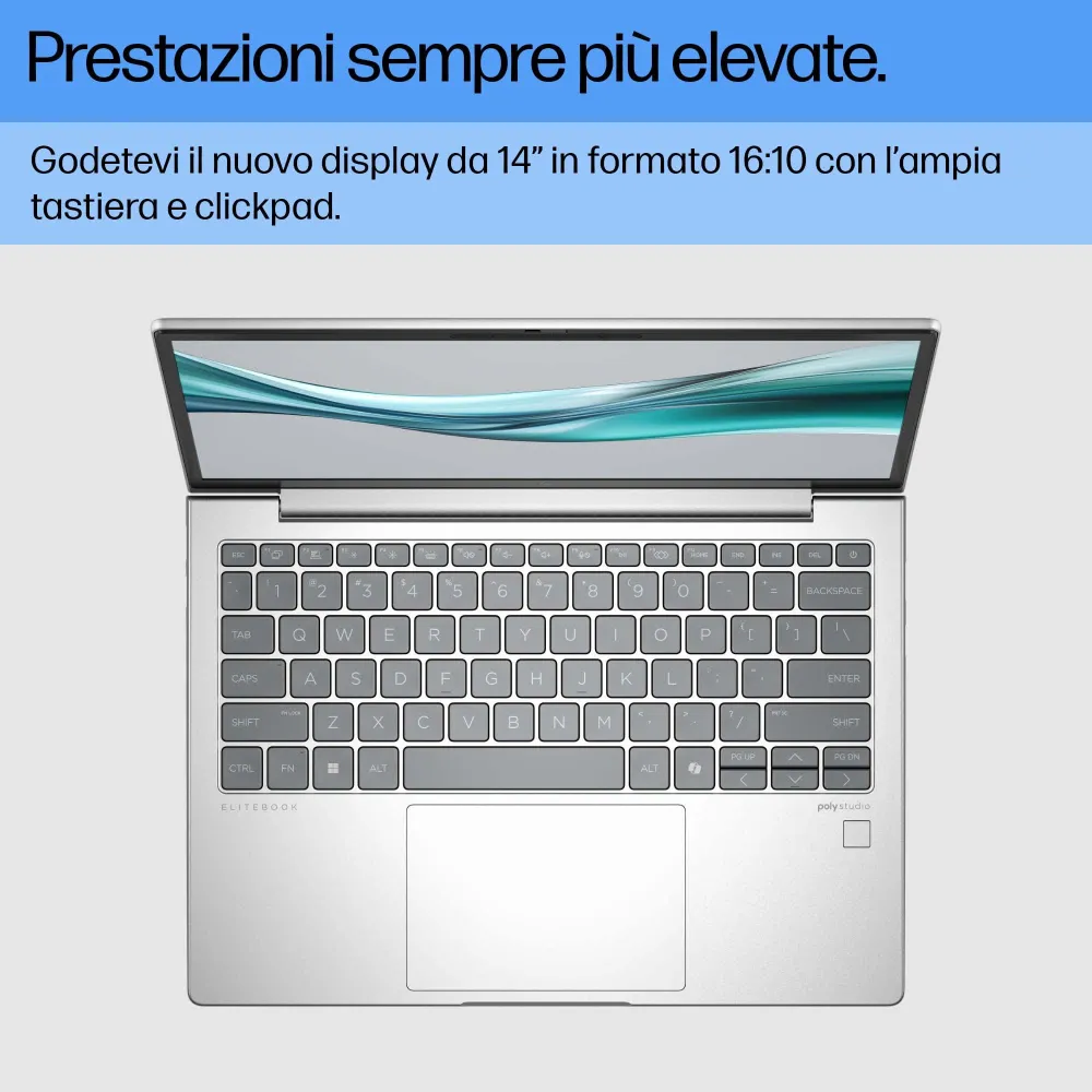 HP EliteBook 630 G11 Intel Core Ultra 5 125U Notebook 33,8 cm (13.3") WUXGA 8 GB DDR5-SDRAM 256 GB SSD Wi-Fi 6E (802.11ax) Windows 11 Pro Argento