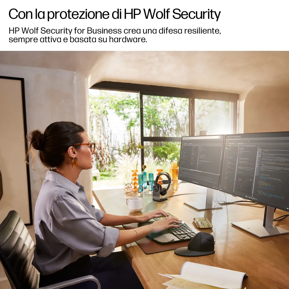 HP EliteDesk 8 G1i Wolf Pro Security Edition, Cpu Intel Core Ultra 7 265, Ram 16 GB DDR5-SDRAM , SSD 512 GB, Windows 11 Pro