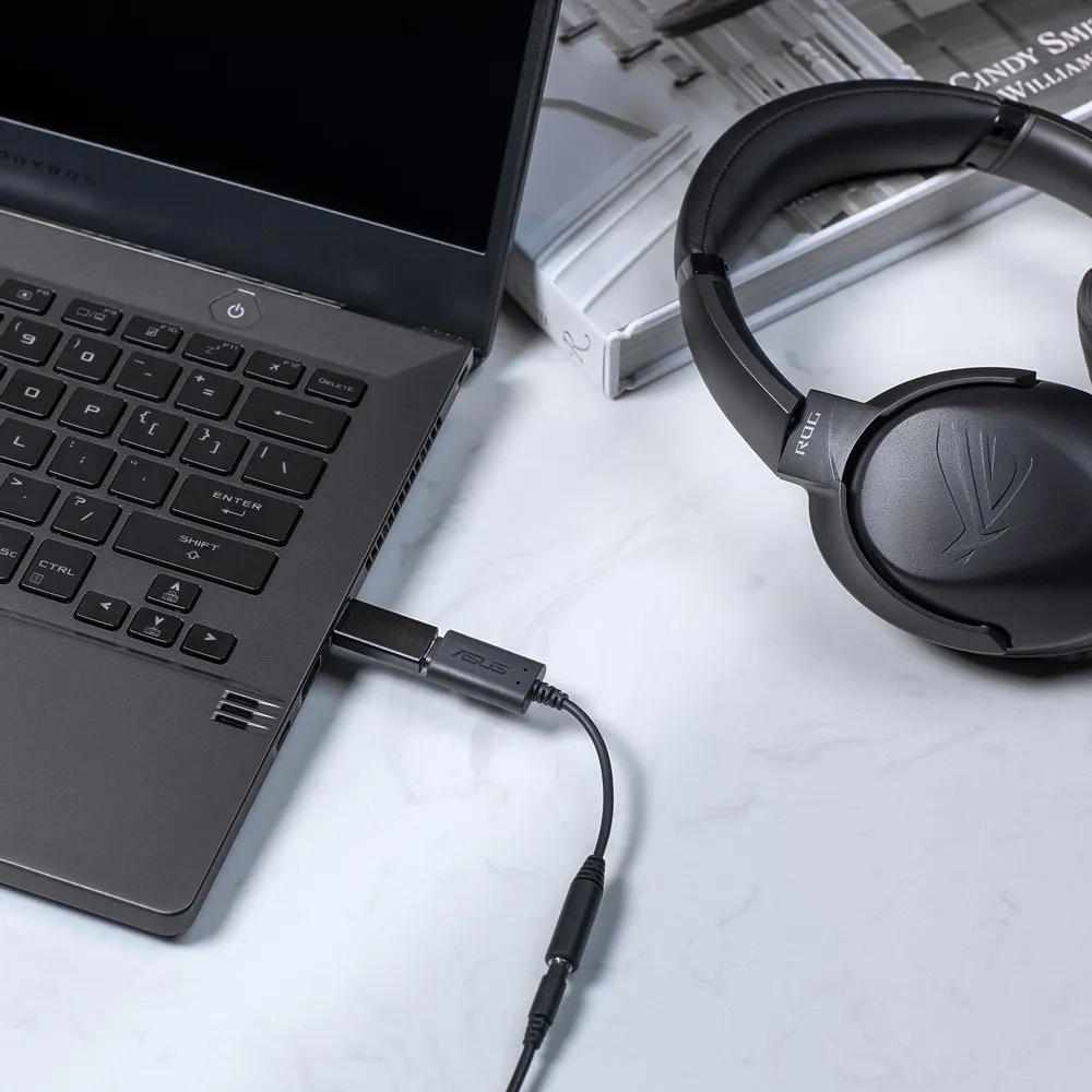 ASUS AI Noise-Canceling Mic Adapter Adattatore USB