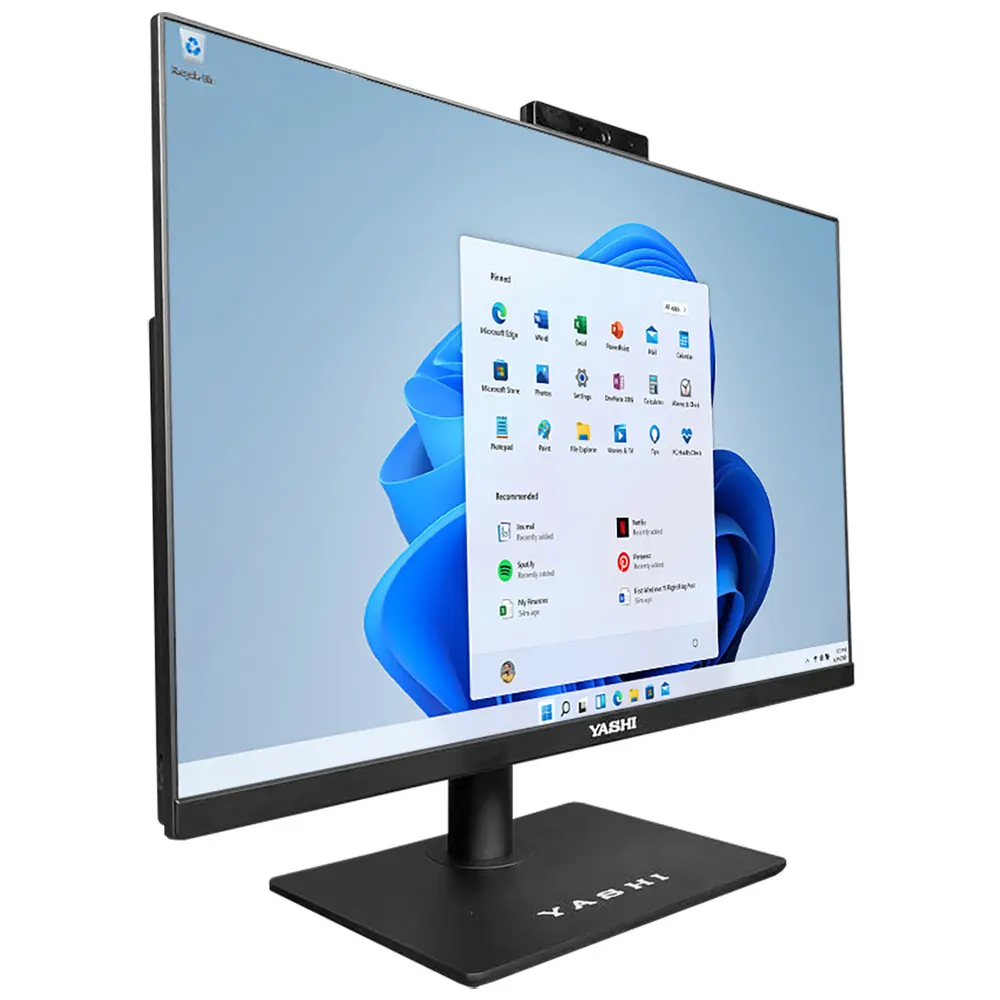 YASHI AY27820 All-in-One PC (27") 1920 x 1080 Pixel, Cpu Intel Core Ultra 7 155H, Ram 16 GB DDR5-SDRAM, SSD 1 TB, Wi-Fi 6 (802.11ax), Windows 11 Pro