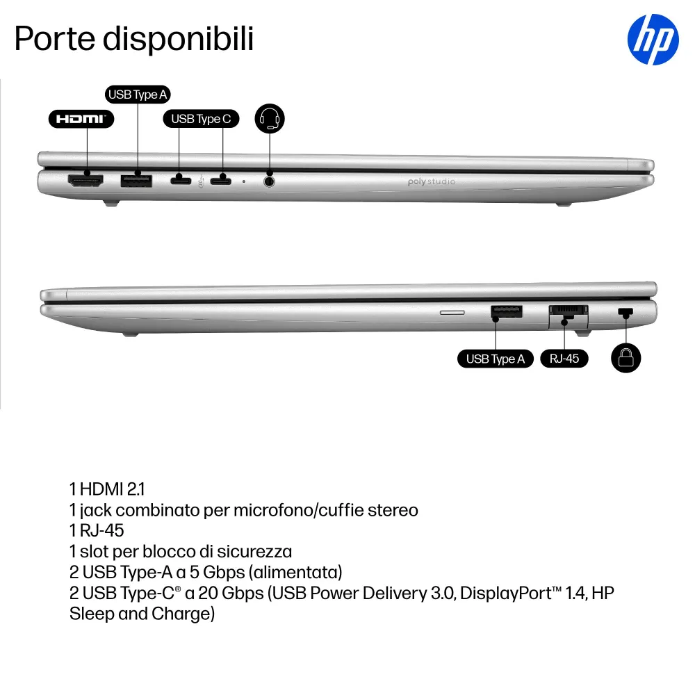 HP ProBook 460 G11 - 16" WUXGA, Core 7 150U, 16GB RAM, 512GB SSD, Windows 11 Pro