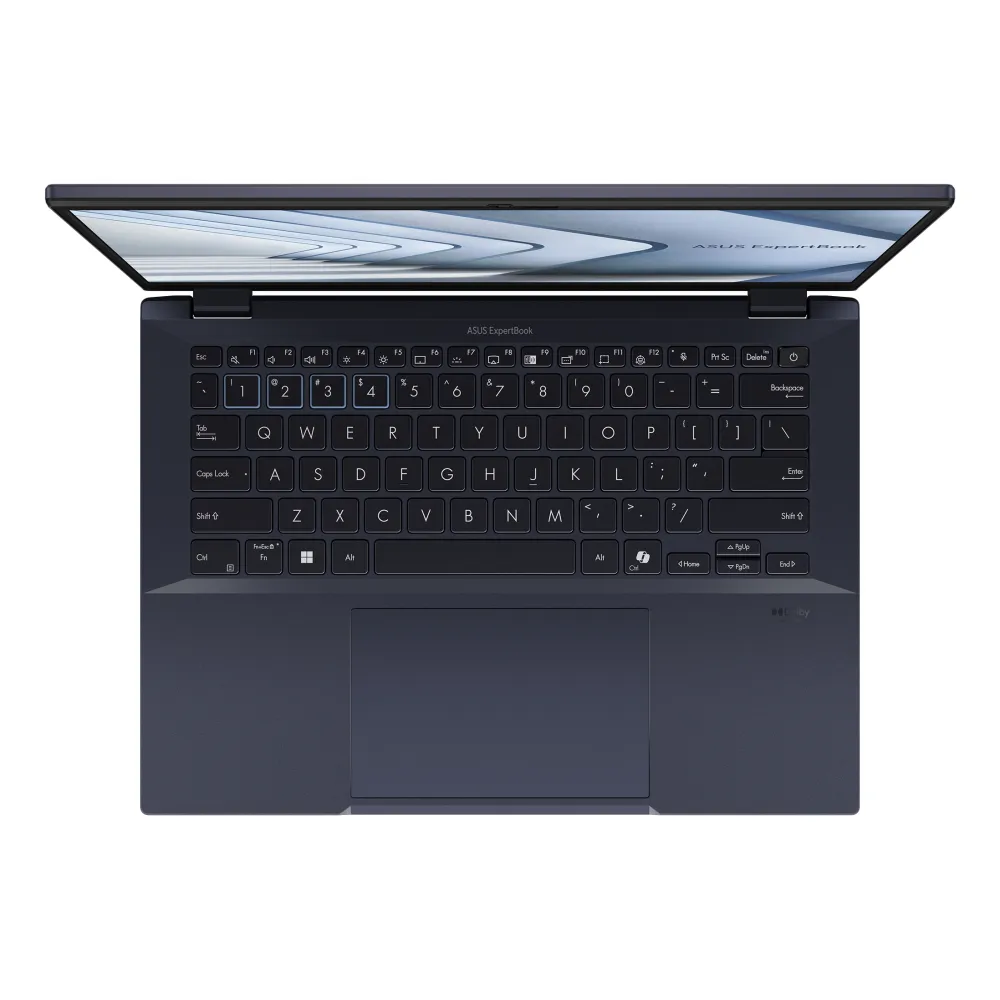ASUS ExpertBook B5 B5404CVA-Q50069X Intel Core Ultra 7 150U Notebook 35,6 cm (14") WUXGA 16 GB DDR5-SDRAM 1 TB SSD Wi-Fi 6E (802.11ax) Windows 11 Pro Nero