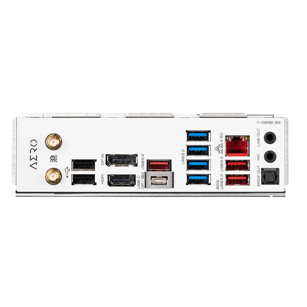 GIGABYTE B650 AERO G Scheda madre - Supporta CPU AMD Ryzen serie 9000, fino a 8000 MHz DDR5 (OC), 1xPCIe 5.0 + 2xPCIe 4.0 M.2, LAN 2,5 GbE, WIFI 6E, USB 3.2 Gen 2