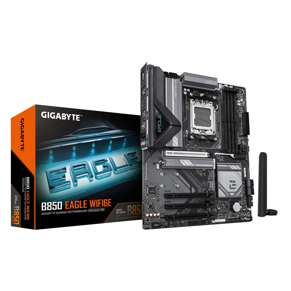 GIGABYTE B850 Eagle WIFI6E AMD B850 4*DDR5 3*M.2 4*SataIII AM5 HDMI/DisplayPort ATX