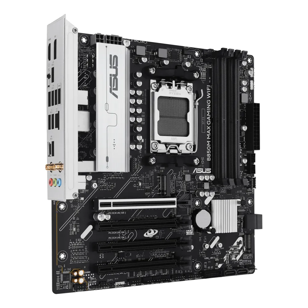 Asus B850M MAX Gaming WiFi Motherboard Micro-ATX AMD AM5