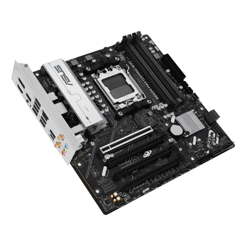 Asus B850M MAX Gaming WiFi Motherboard Micro-ATX AMD AM5