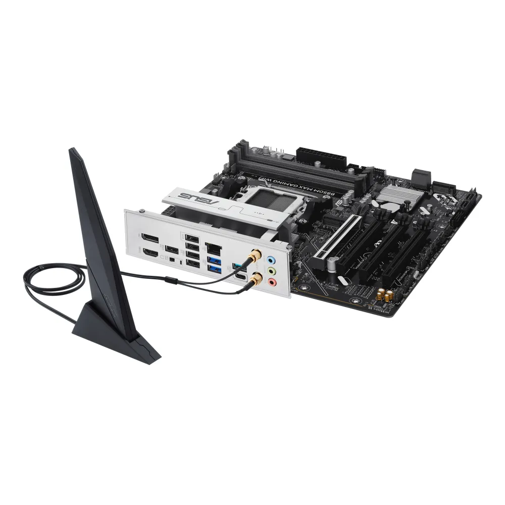 Asus B850M MAX Gaming WiFi Motherboard Micro-ATX AMD AM5
