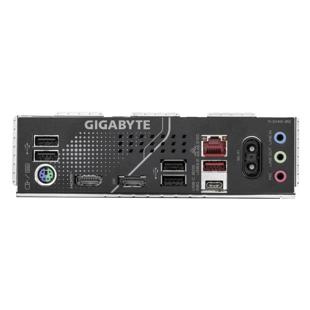 GIGABYTE B860 EAGLE WIFI6E Scheda madre - CPU Intel Core Ultra, VRM a 12+1+2+1 fasi, fino a 9066MHz DDR5, 1xPCIe 5.0 + 2xPCIe 4.0 M.2, LAN 2,5 GbE, WIFI 6E, USB 3.2 Gen 2x2