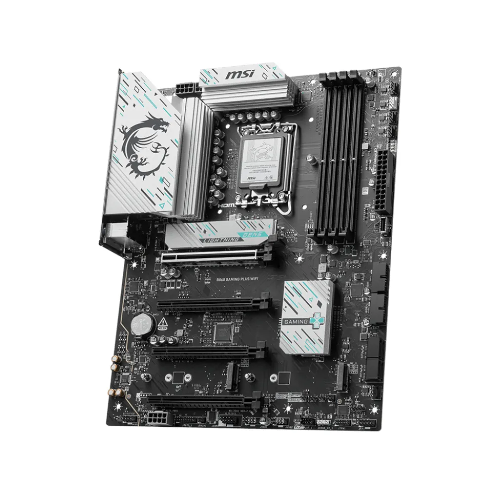 MSI B860 Gaming Plus Wi-Fi Intel B860 4*DDR5 3*M.2 4*SataIII sk1851 HDMI/DisplayPort ATX