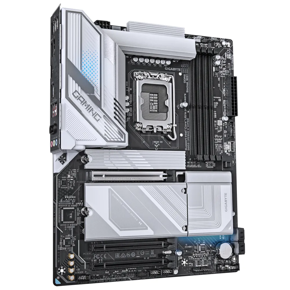 GIGABYTE B860 GAMING X WIFI6E Scheda madre - CPU Intel Core Ultra, VRM a 12+1+2+1 fasi, fino a 9066MHz DDR5, 1xPCIe 5.0 + 2xPCIe 4.0 M.2, LAN 2,5 GbE, WIFI 6E, USB4