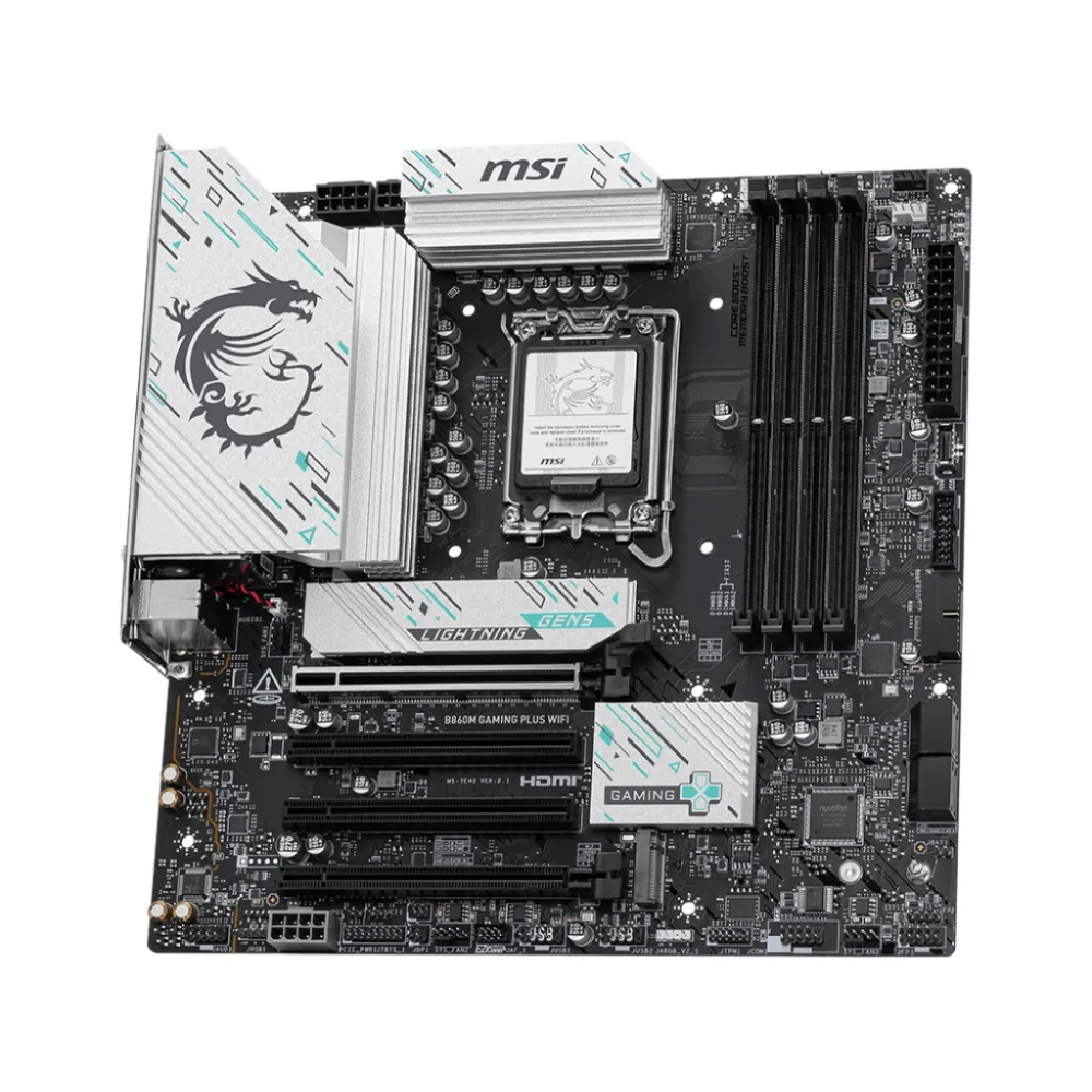 MSI B860M Gaming Plus Wi-Fi Intel B860 4*DDR5 3*M.2 4*SataIII sk1851 HDMI/DisplayPort mATX