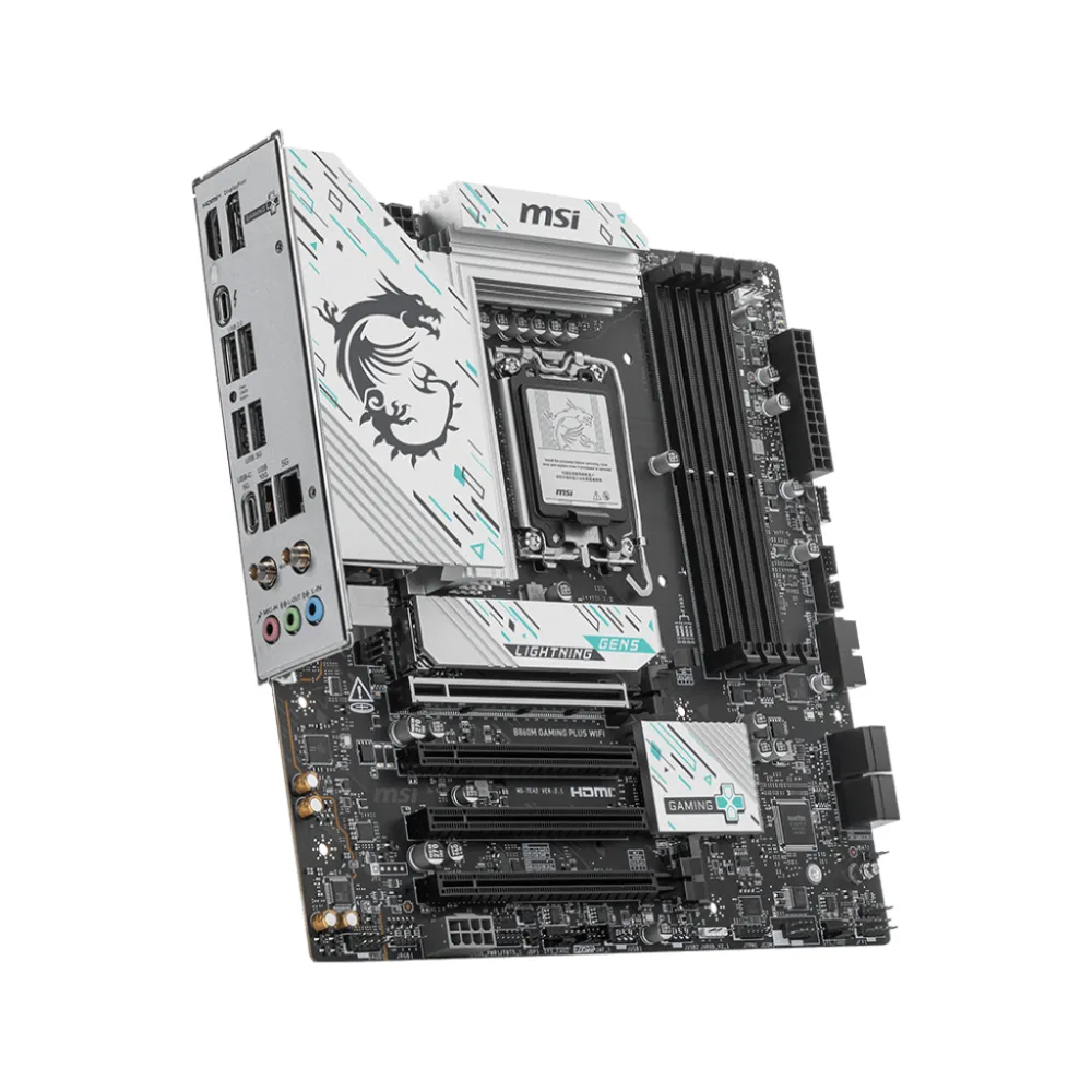 MSI B860M Gaming Plus Wi-Fi Intel B860 4*DDR5 3*M.2 4*SataIII sk1851 HDMI/DisplayPort mATX