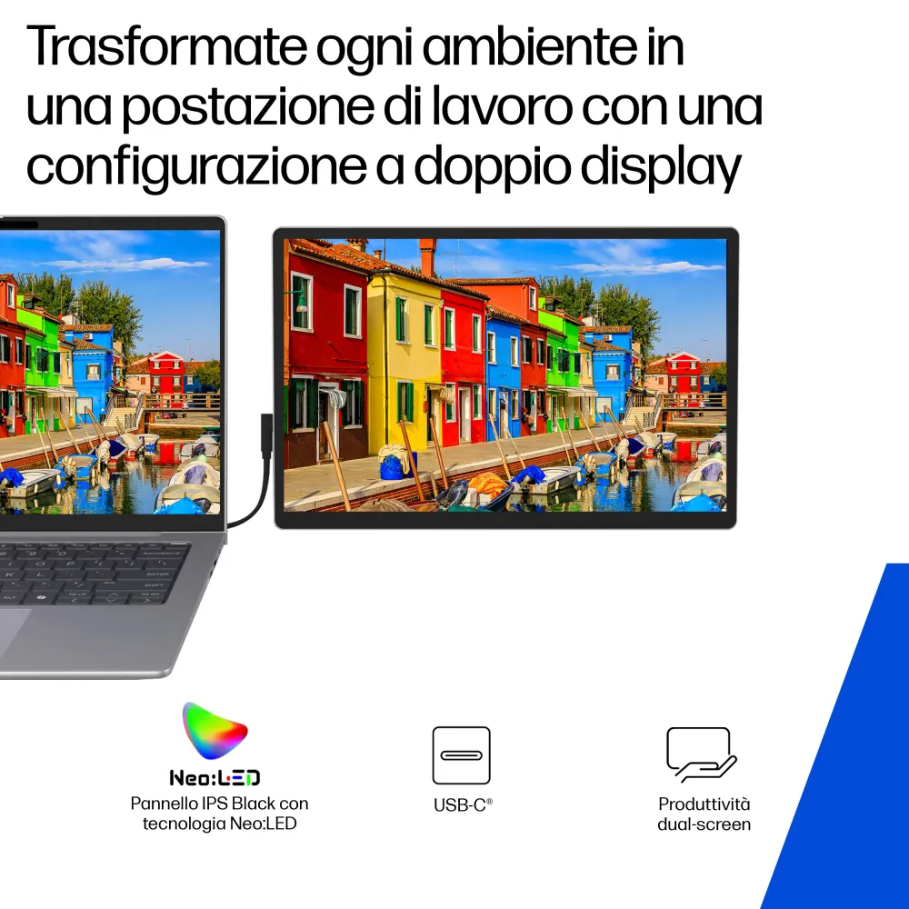 HP Serie 5 Pro 514pm 14" WQXGA (2560x1600) Portatile IPS 2xUSB-C