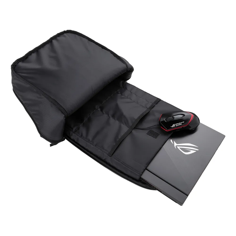 Zaino Gaming Asus ROG BP1501G Backpack per Notebook fino a 17" - Nero