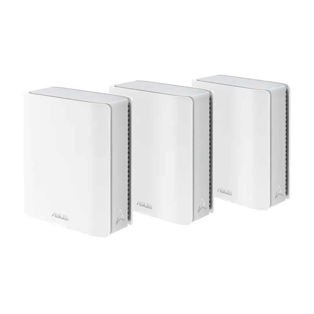 ASUS ZenWiFi BT10 – 3er Pack Weiß Tri-band (2,4 GHz/5 GHz/6 GHz) Wi-Fi 7 (802.11be) Bianco 3 Interno