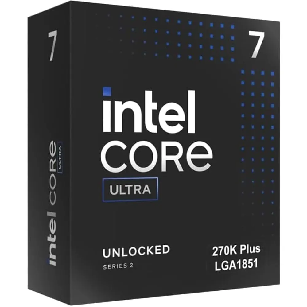 Intel Core Ultra 7 270K - Socket LGA1851, 24-Core/24-Thread, fino a 5.5GHz, Intel Graphics, Unlocked