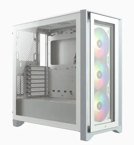 Corsair iCUE 4000X RGB Midi Tower Bianco