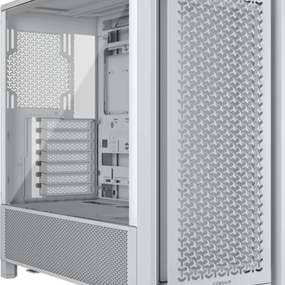 Corsair FRAME 4000D Tempered Glass, Mid-Tower - Bianco