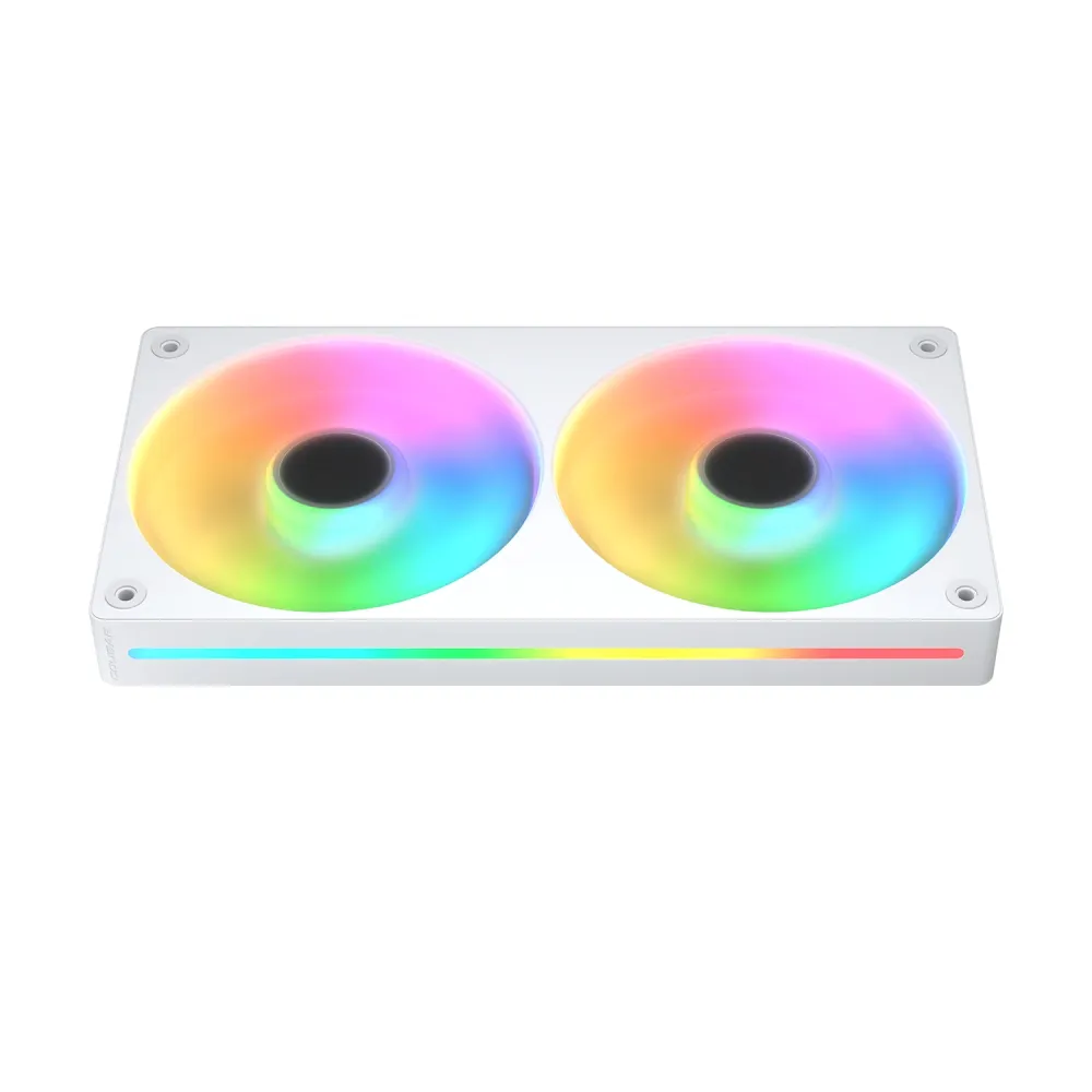 Cougar Poseidon Vistek Pro 240 - AIO, LGA1851-1700-1200-AM5-AM4, Radiatore 240mm, ARGB, Bianco, Display IPS