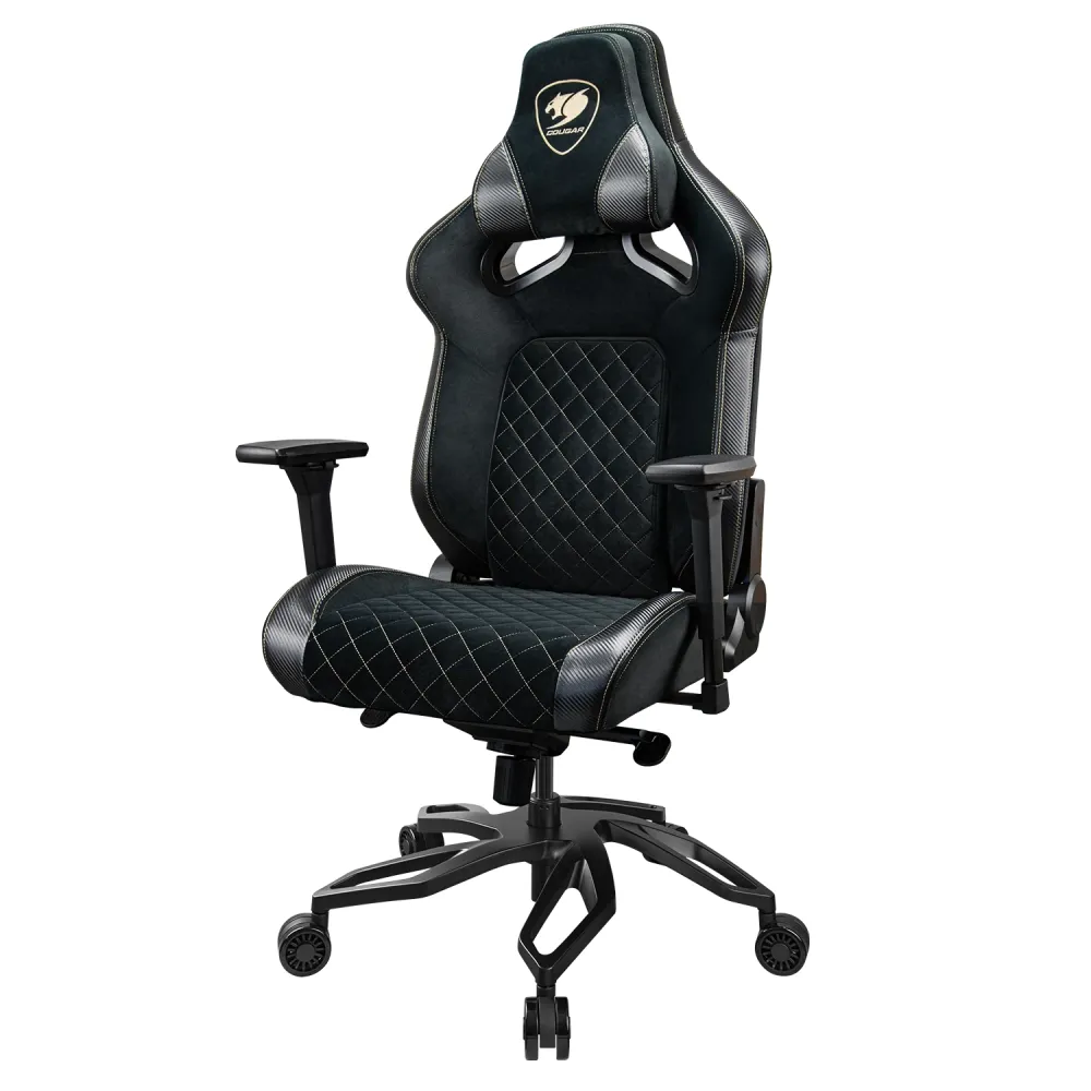 Cougar Titan Pro V2 - Sedia Gaming, Ecopelle, Supporto Lombare XL