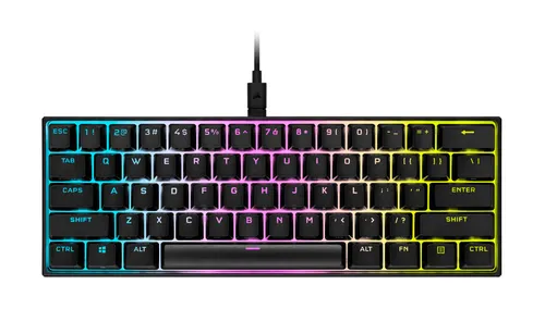 Corsair K65 RGB MINI tastiera Gaming USB QWERTY Inglese Nero
