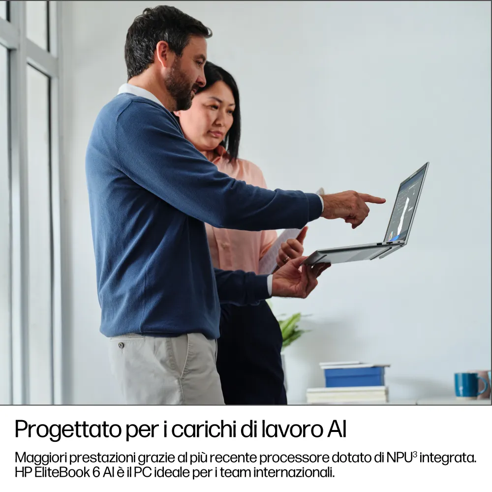 HP EliteBook 6 G1i - 14" WUXGA, Core Ultra 5 225U, 16GB RAM, 512GB SSD, Windows 11 Pro