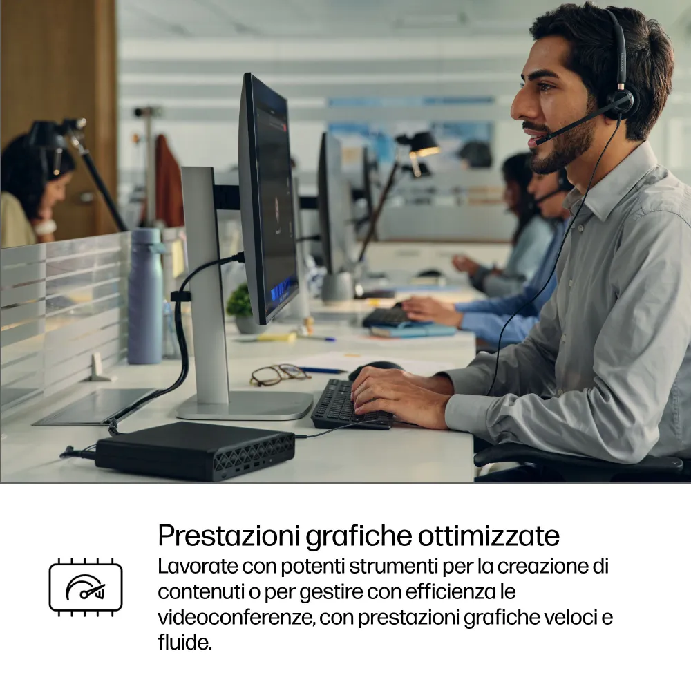 HP Pro Mini 4 G1i - Intel Core Ultra 5 235T, 16GB RAM, 1TB SSD, Windows 11 Pro