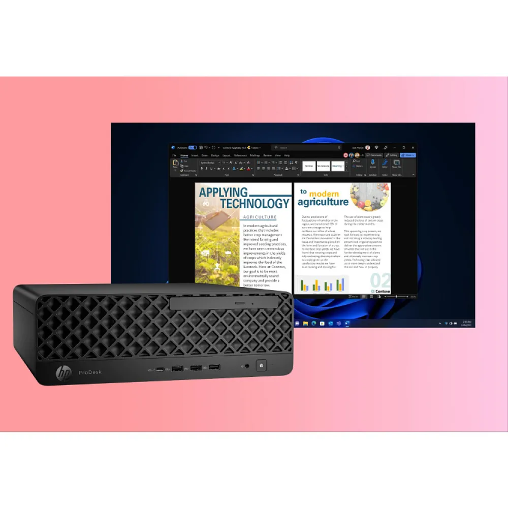 HP Pro SFF 4 G1i AI - Intel Core Ultra 5 235, 16GB RAM, 512GB SSD, Windows 11 Pro