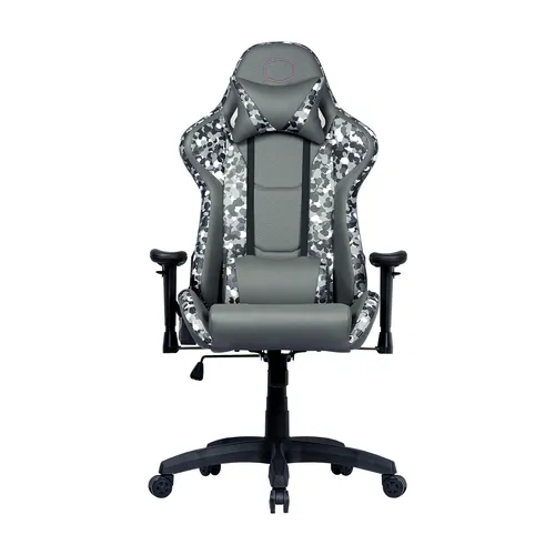Cooler Master Gaming Caliber R1S CAMO Poltrona per gaming Seduta imbottita Nero, Grigio, Bianco