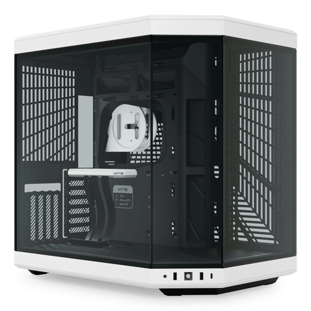 HYTE Y70 Case Midi Tower, Nero, Bianco