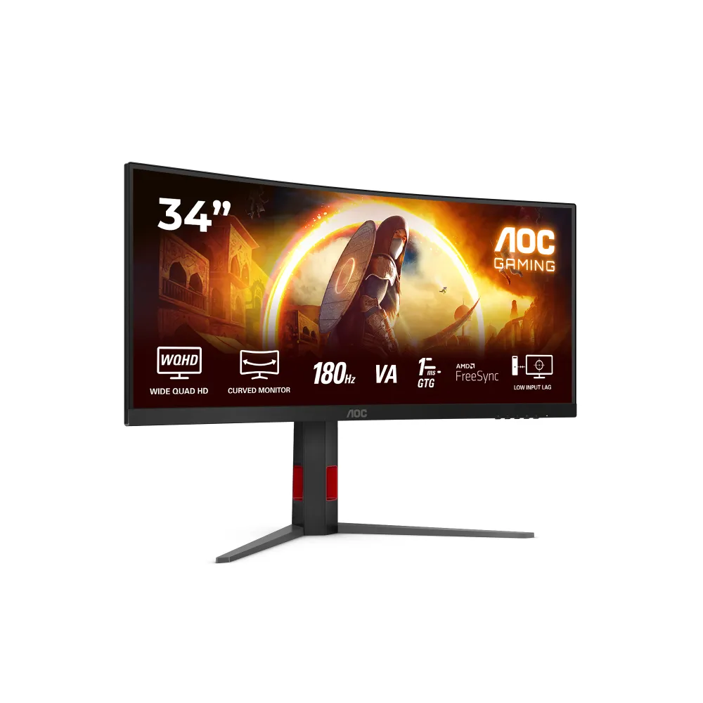 AOC Gaming CU34G4 34" UWQHD Curvo 180Hz Fast VA HDR10
