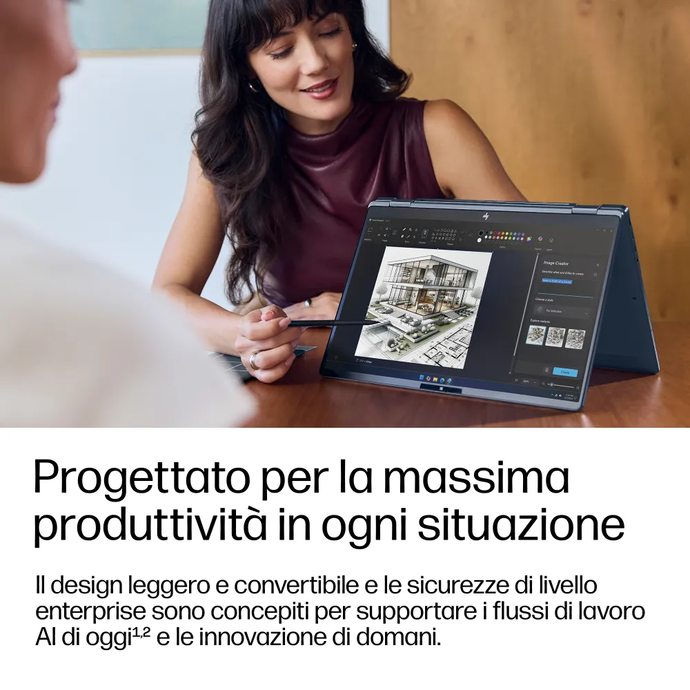 HP EliteBook X Flip G2i - 14" OLED 3K Touch, Core Ultra X7 358H, 32GB RAM, 1TB SSD, Windows 11 Pro