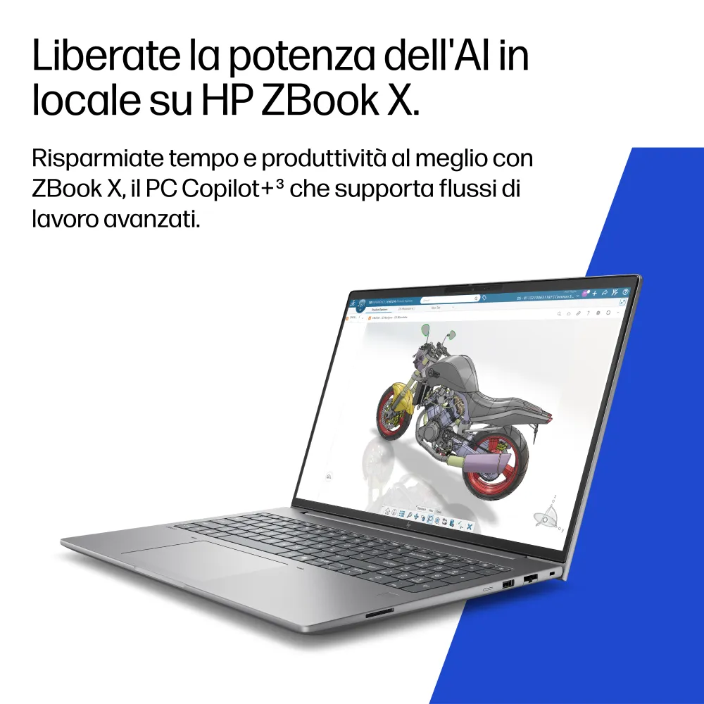 HP ZBook X G2i - 16" WUXGA, Intel Core Ultra 7 356H, 24GB RAM, 1TB SSD, NVIDIA RTX PRO 500, Windows 11 Pro
