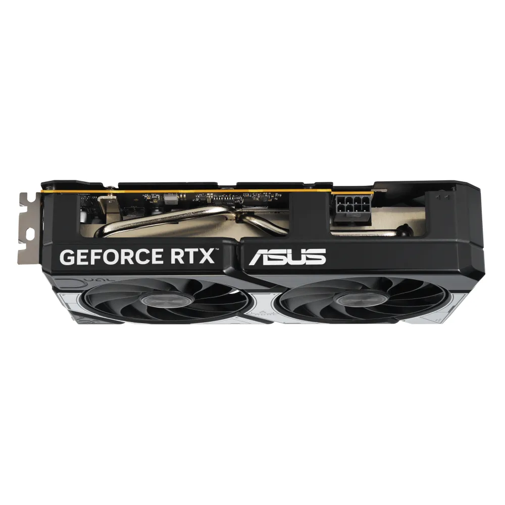 ASUS Dual RTX 5060 O8G, NVIDIA GeForce RTX 5060 8 GB GDDR7, 7680 x 4320 Pixel 128 bit 28 Gbit/s PCI Express 5.0, Quantità porte HDMI: 1 Quantità DisplayPorts: 3