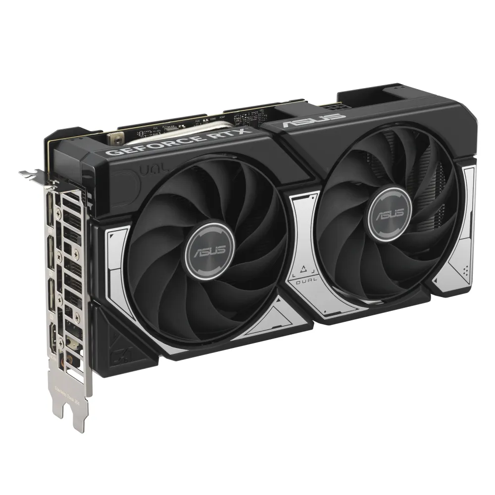 ASUS Dual-RTX5060TI-O16G NVIDIA GeForce RTX 5060 Ti 16 GB GDDR7, 7680 x 4320 Pixel 128 bit 28 Gbit/s PCI Express 5.0, Quantità porte HDMI: 1, DisplayPorts: 3