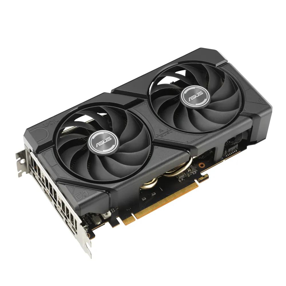 ASUS Dual-RX7600-O8G-EVO AMD Radeon RX 7600 8 GB GDDR6, 7680 x 4320 Pixel 128 bit 18 Gbit/s PCI Express 4.0, Quantità porte HDMI: 1, DisplayPorts: 3