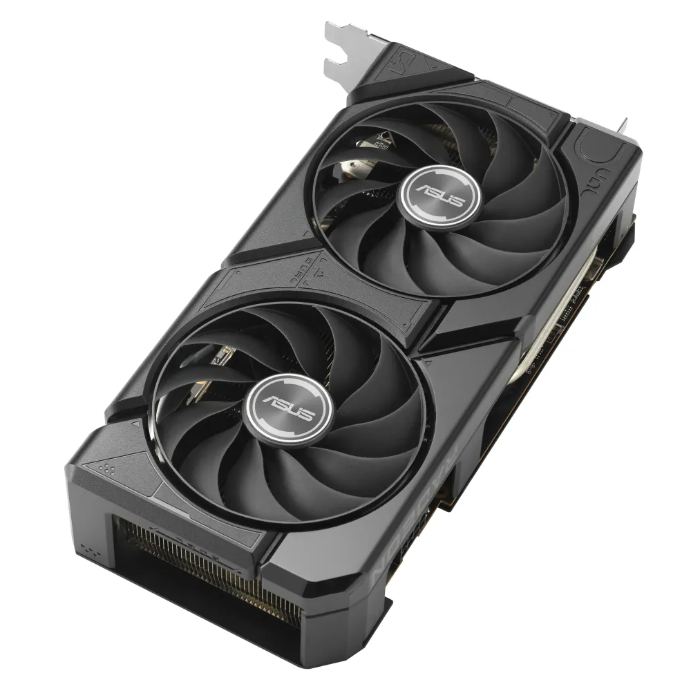 ASUS Dual-RX7600-O8G-EVO AMD Radeon RX 7600 8 GB GDDR6, 7680 x 4320 Pixel 128 bit 18 Gbit/s PCI Express 4.0, Quantità porte HDMI: 1, DisplayPorts: 3