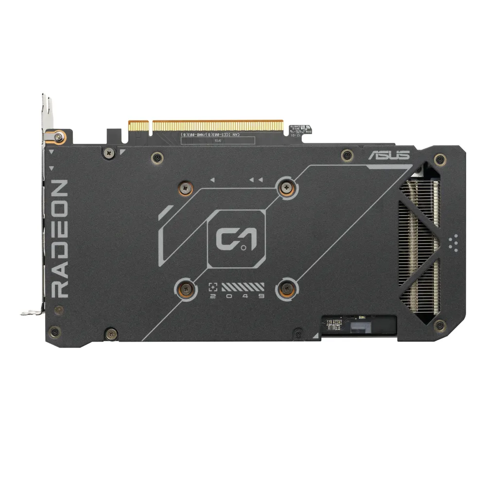 ASUS Dual-RX7600-O8G-EVO AMD Radeon RX 7600 8 GB GDDR6, 7680 x 4320 Pixel 128 bit 18 Gbit/s PCI Express 4.0, Quantità porte HDMI: 1, DisplayPorts: 3