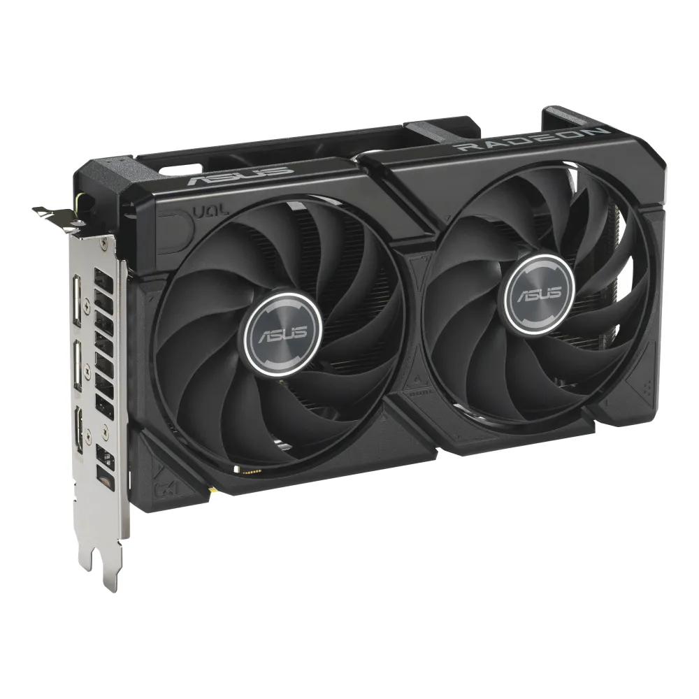 Asus Dual Radeon RX 9060 XT - 16GB GDDR6, PCIe 4.0, Dual Fan