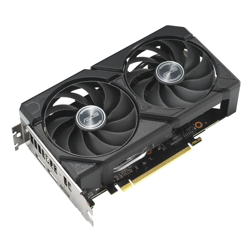 Asus Dual Radeon RX 9060 XT - 16GB GDDR6, PCIe 4.0, Dual Fan