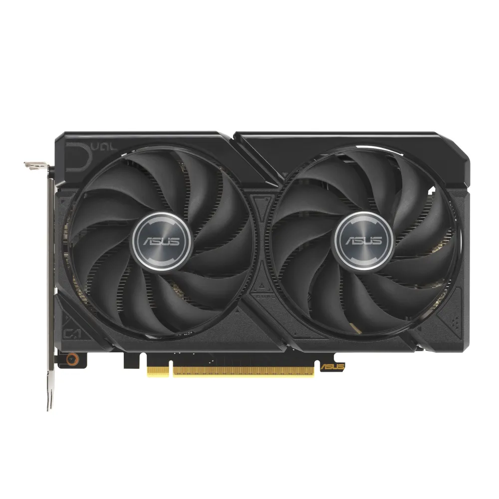 ASUS DUAL-RX9060XT-8G AMD Radeon RX 9060 XT 8 GB GDDR6, 7680 x 4320 Pixel 128 bit 20 Gbit/s PCI Express 5.0, Quantità porte HDMI: 1, DisplayPorts: 2