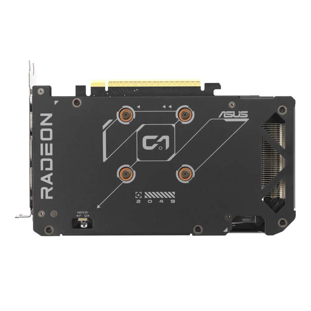 ASUS DUAL-RX9060XT-8G AMD Radeon RX 9060 XT 8 GB GDDR6, 7680 x 4320 Pixel 128 bit 20 Gbit/s PCI Express 5.0, Quantità porte HDMI: 1, DisplayPorts: 2