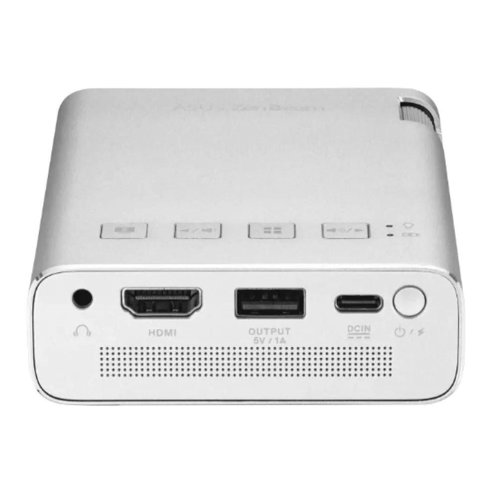 ASUS ZenBeam E1R videoproiettore Proiettore a raggio standard 200 ANSI lumen LED WVGA (854x480) Argento